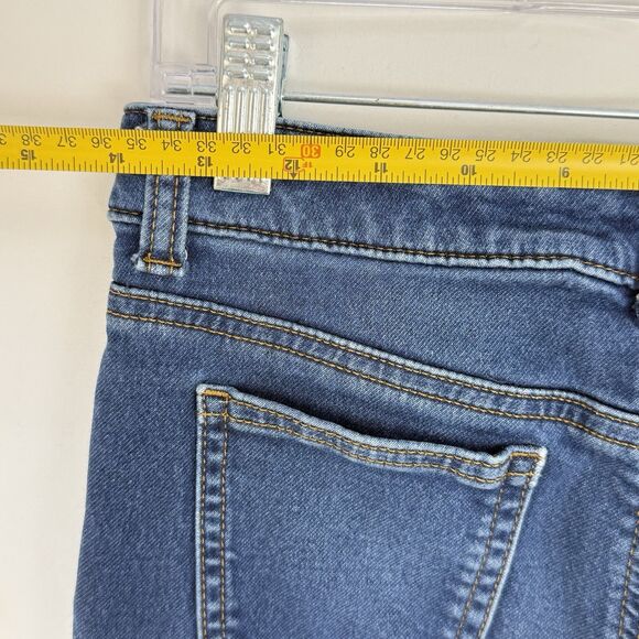 Wonder Nation Jeans Girl Size 12 Plus Skinny Adjustable Waist Denim Blue - Picture 13 of 16